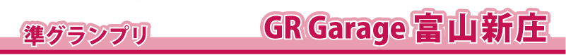 ���O�����v���@�@GR Garage �x�R�V��